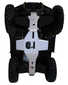 Ricochet Off-Road ATV Polaris Sportsman 2-Piece Full Frame Skid Plate Set Eskape.ca