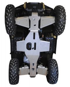Ricochet Off-Road ATV Polaris Sportsman 6-Piece Complete Aluminum Skid Plate Set Eskape.ca