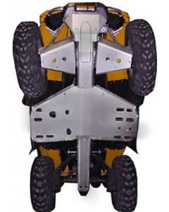 Ricochet Off-Road ATV Can-Am Outlander 330 5-Piece Complete Aluminum Skid Plate Set Eskape.ca