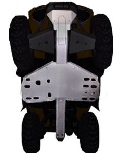 Ricochet Off-Road ATV Can-Am Outlander 330 3-Piece Full Frame & Floorboard Aluminum Skid Plate Set Eskape.ca