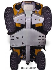 Ricochet Off-Road ATV Can-Am Outlander XMR 5-Piece Complete Aluminum Skid Plate Set Eskape.ca