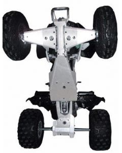 Ricochet Off-Road ATV Kawasaki KFX450R 4-Piece Complete Aluminum Skid Plate Set Eskape.ca 