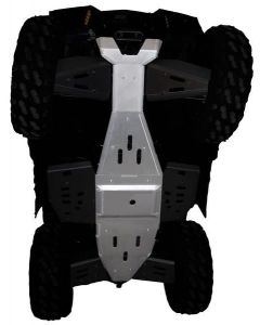 Ricochet Off-Road ATV Polaris Sportsman Touring 2-Piece Full Frame Aluminum Skid Plate Set Eskape.ca