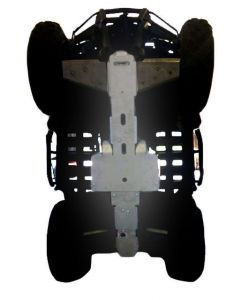 Ricochet Off-Road ATV Polaris Hawkeye 2-Piece Full Frame Skid Plate Set Eskape.ca
