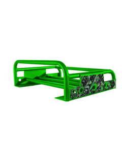 CFR Snowmobile Mountain Rack Wraps Green/Black Eskapemotor.ca 