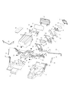 Segway SSV Internal Rubber And Plastic Parts