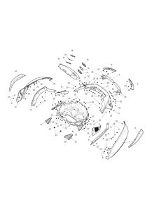 Segway SSV Tail Rubber and Plastic Parts