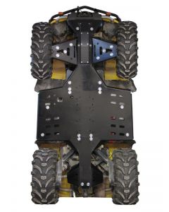 Iron Baltic ATV Can-am (BRP) Outlander G1 MAX Plastic Skid Plate Full Set Eskape.ca