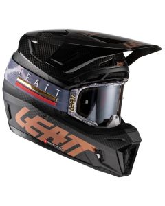 Leatt Moto 9.5 Carbon Helmet with Goggles - 2021 Eskape.ca