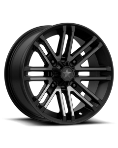 MSA Offroad Rogue Wheel Satin Black W/Titanium Tint eskape.ca