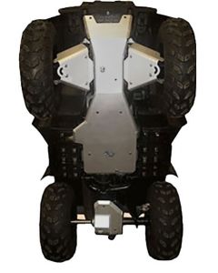 Ricochet Off-Road ATV Yamaha Grizzly / Kodiak / Bruin 4-Piece Complete Aluminum Skid Plate Set Eskape.ca