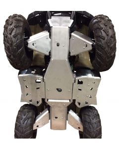 Ricochet Off-Road ATV Yamaha Kodiak 8-Piece Complete Aluminum Skid Plate Set Eskape.ca