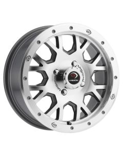 Vision Invader Silver Chrome Wheel