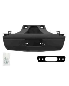 SuperATV UTV Can-am Winch Mounting Plate - Black Ops Winches