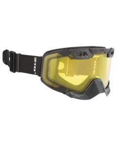 CKX Snowmobile 210° Goggles with Controlled Ventilation for Backcountry Matte Black Eskape.ca