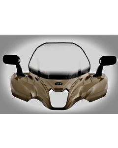 Vipair ATV Honda Rubicon 520 Matte Molasses Brown Metallic HR-15 Windshields 2020-2021 Eskape.ca