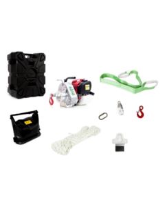 Portable Winch ATV/UTV Gas-Powered Portable Capstan Winch with Accessories