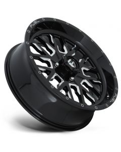 Fuel Off-Road UTV Stroke D611 Gloss Black 18 | 20 | 22 | 24 Inch Wheel Set Eskape.ca
