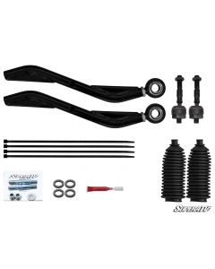 Kawasaki Teryx Z-Bend UTV Tie Rod Kit-Replacement for SuperATV Lift Kits Black Eskape.ca
